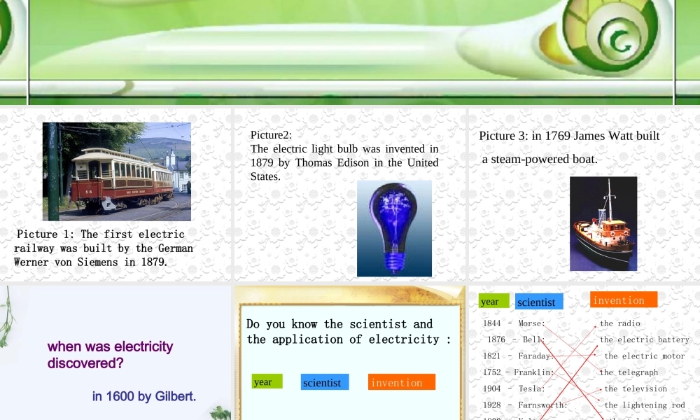 人教版Unit12 Fact and fantasy(reading) 课件