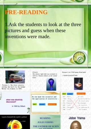 人教版Unit12 Fact and fantasy(reading) 课件