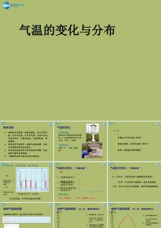 中学七年级地理上册 3.2 气温的变化与分布教学课件(新版)新人教版 课件