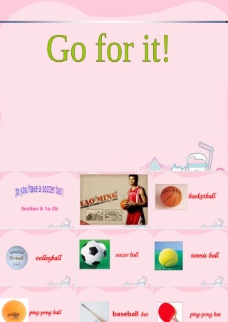 中学七年级英语 Unit5 Do you have a soccer ball课件