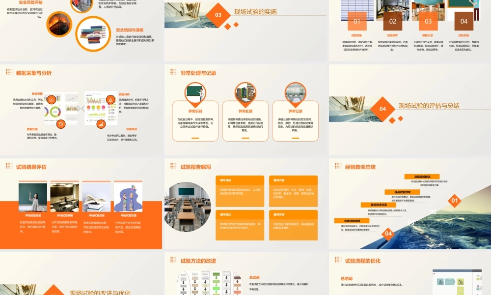 现场试验基本知识课件