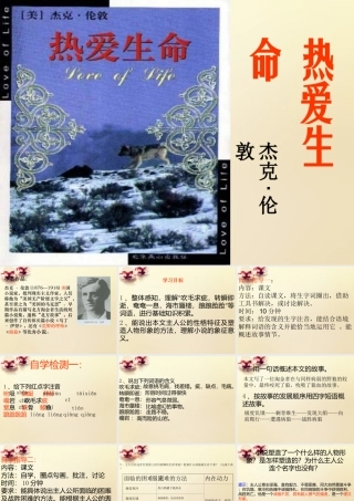 九年级语文下册 8(热爱生命)课件 (新版)新人教版 课件