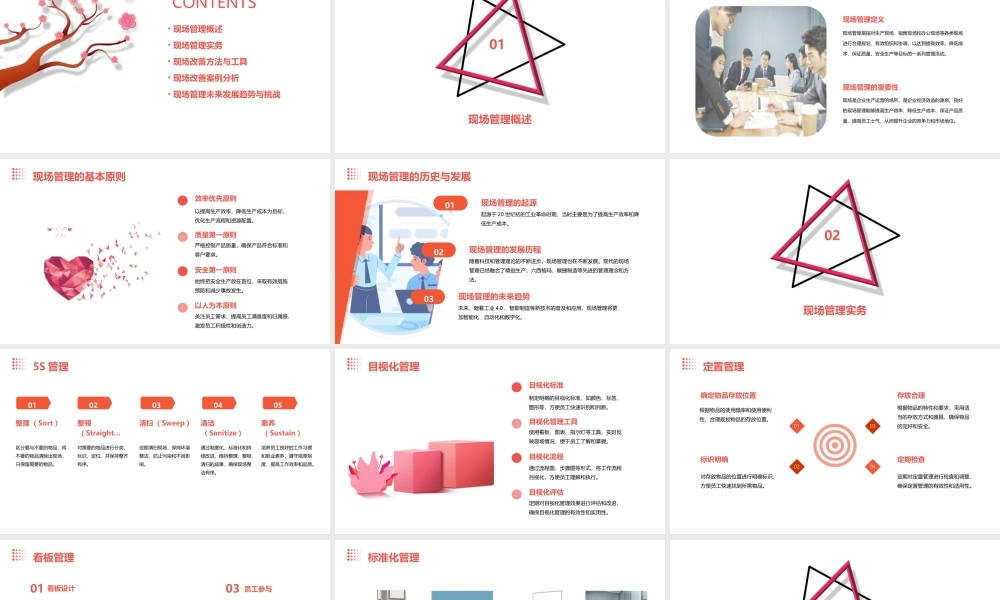 现场管理改善实务课件