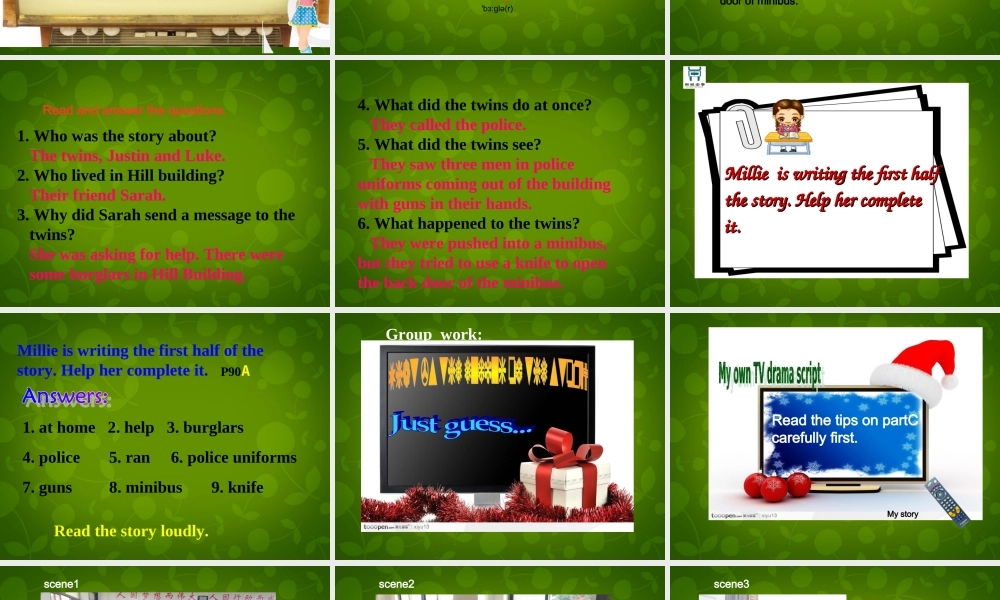 九年级英语上册 Unit 6 TV programmes Task课件 (新版)牛津版 课件