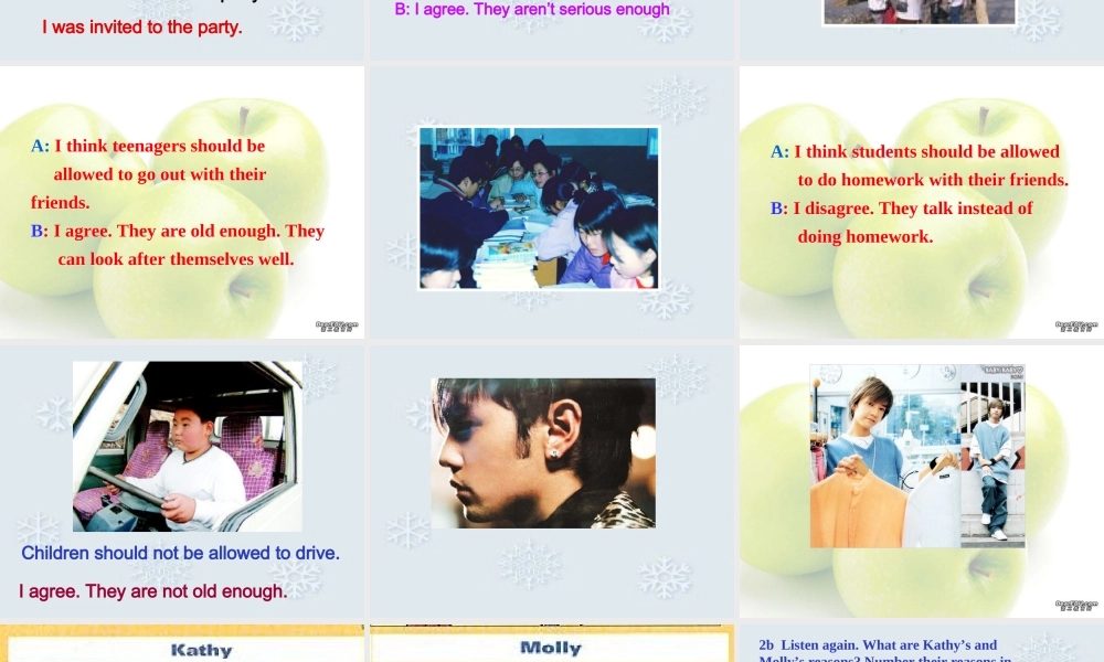 九年级英语上册Unit3课件 人教新目标版 课件