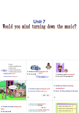 八年级英语课件：Unit7Lesson1人教新目标版 课件