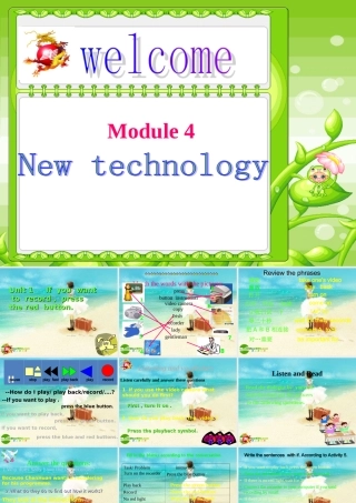 八年级英语下册 Module4 Unit1课件 外研版 课件