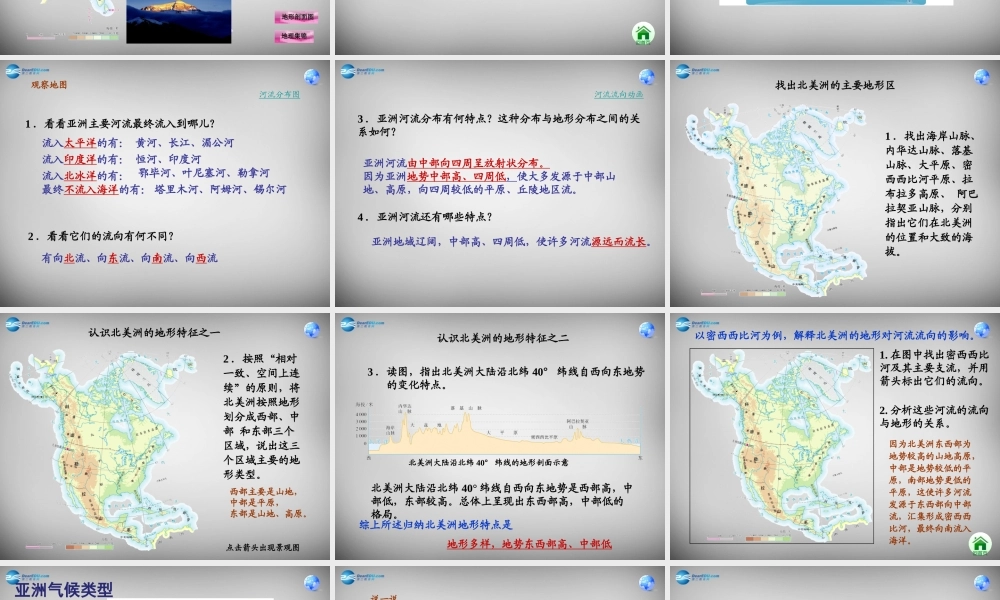 中学七年级地理下册 6.1 位置和范围课件2 新人教版 课件