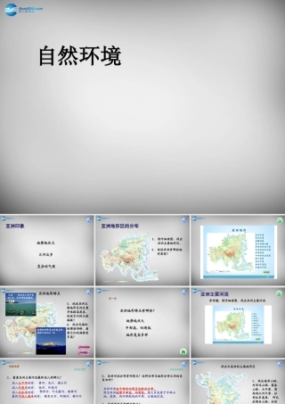 中学七年级地理下册 6.1 位置和范围课件2 新人教版 课件