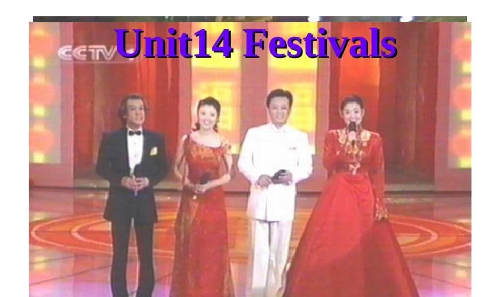 人教版高一英语Unit14 Festivals2 课件