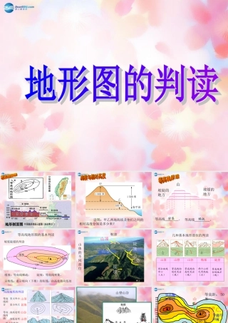 中学七年级地理上册 1.4 地形图的判读课件 (新版)新人教版 课件