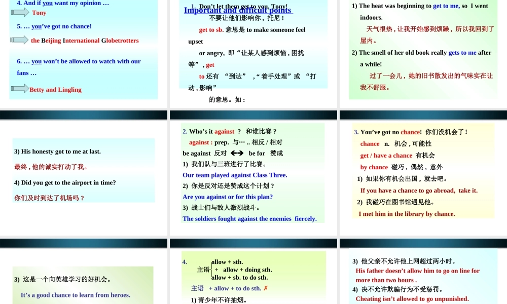 九年级英语上册 Module 3 unit 1 同步授课课件 外研版 课件