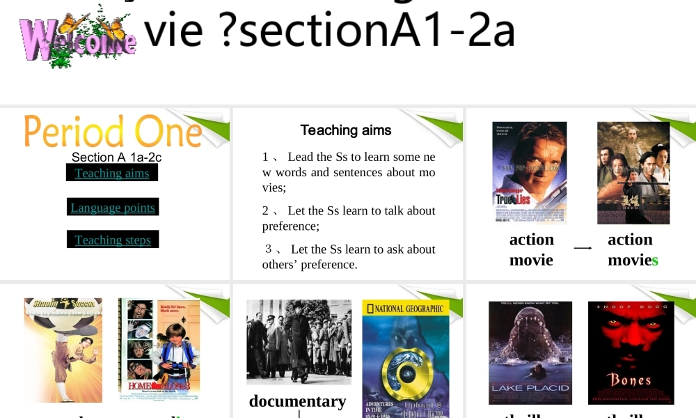 七年级英语上册 Unit9SectionA1a-2a课件 人教新目标版 课件