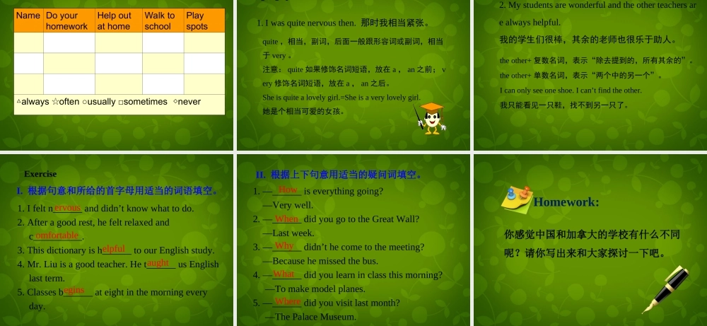 七年级英语下册 Unit 3 School Life Lesson 18 Teaching in China课件 (新版)冀教版 课件