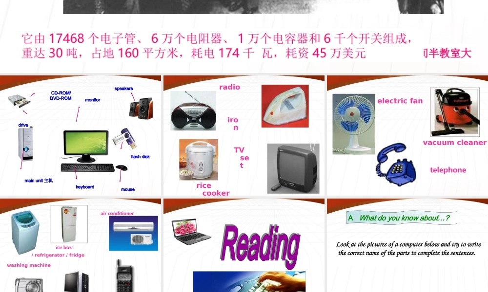 八年级英语上册 Chapter 4 Computer technology课件 牛津深圳版 课件