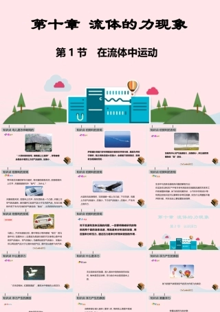 八年级物理下册 第十章 流体的力现象课件 (新版)教科版 课件