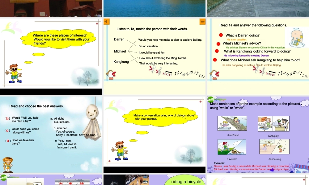 八年级英语下册 Unit6Topic2SectionA课件 仁爱湘教版 课件