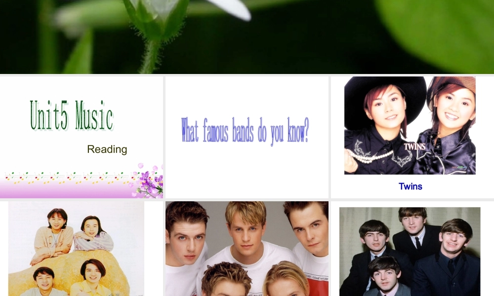 新人教版必修2高一英语unit5课件