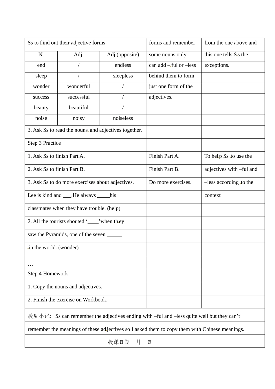 八年级英语上册 Unit 3 A day out Study skills教案 牛津版 课件_第2页