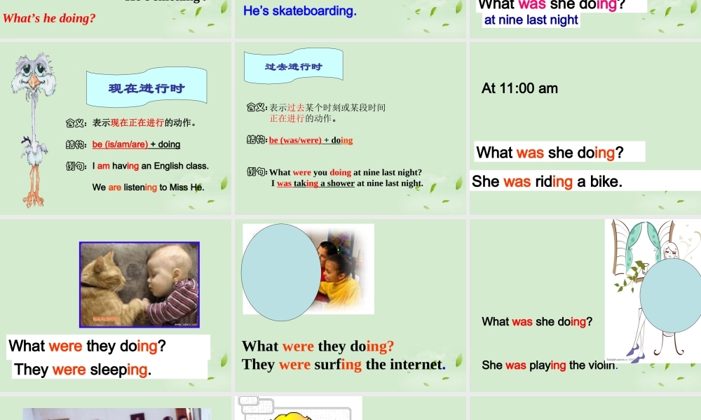 八年级英语下册 unit3第一课时课件  人教新目标版 课件