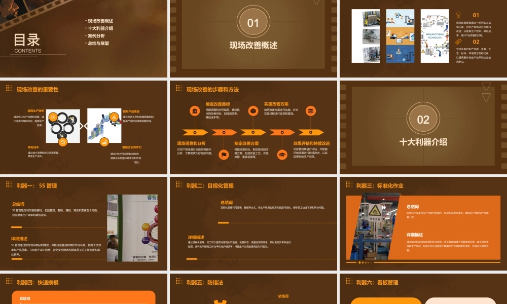 现场改善的十大利器马博课件