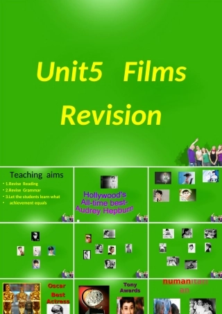 九年级英语上册 Unit5 Films Revision课件 牛津译林版 课件