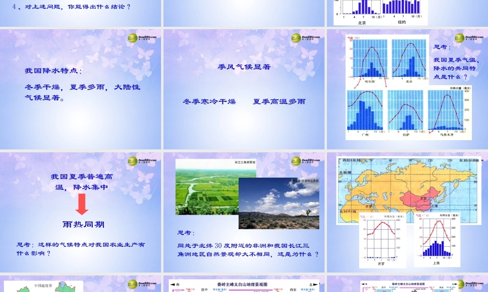 八年级地理上册 2.4 气候的基本特征课件 商务星球版 课件