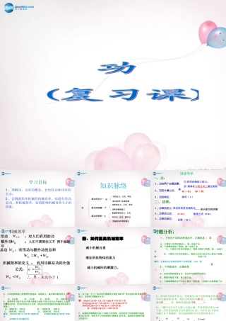 九年级物理全册 第十一章 简单机械和功课件 (新版)苏科版 课件