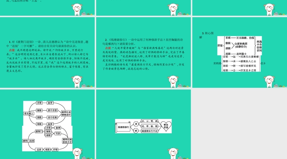 八年级语文上册 第三单元 12 唐诗五首课件 新人教版 课件