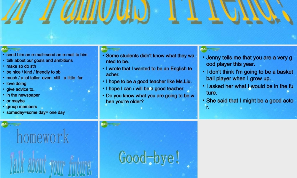 八年级英语下册 unit5  How do you come to school   Whylesson39 课件 冀教版 课件