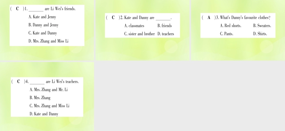 七年级英语上册 Unit 2 Colours and Clothes Lesson 12 Let s Go Shopping课件 (新版)冀教版 课件