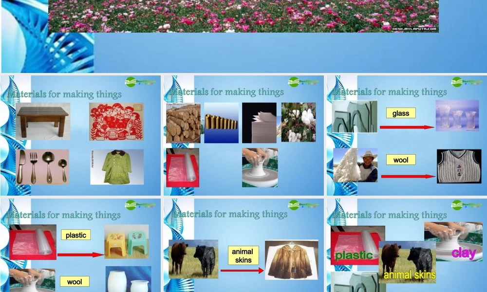 七年级英语下册 Module 1 Unit 4 Forests and land课件 牛津沈阳版 课件