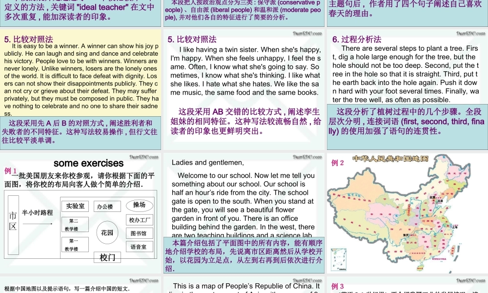 人教试验必修本英语说明文 课件