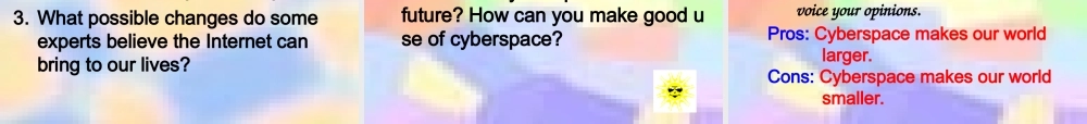 北师版英语必修2Unit 4 Cyberspace lesson 1 Tomorrow's World  教案