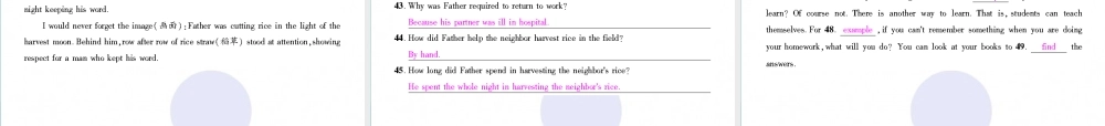 九年级英语全册 期中综合测试习题课件 (新版)人教新目标版 课件
