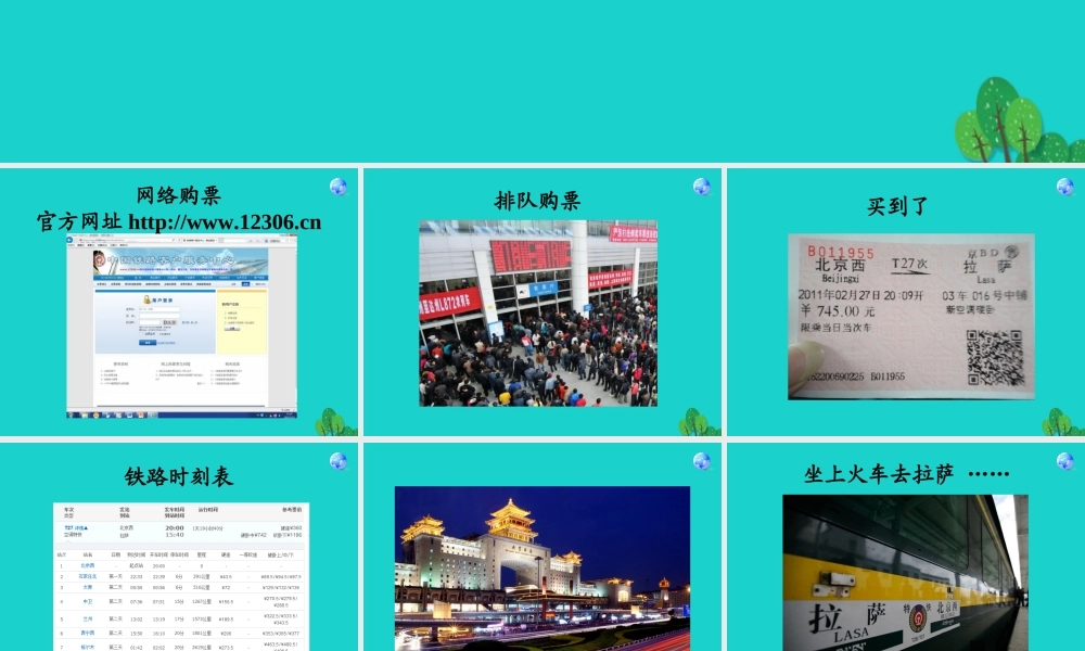 八年级地理上册 第四章 第一节 交通运输 铁路的故事课件 (新版)新人教版 课件