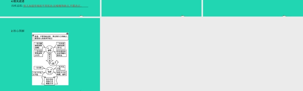 九年级语文上册 第六单元 22 扁鹊见蔡桓公课件 语文版 课件