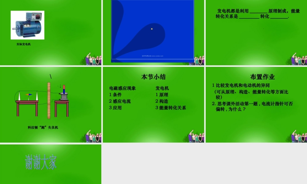 八年级物理下册 电动机课件 人教新课标版 课件