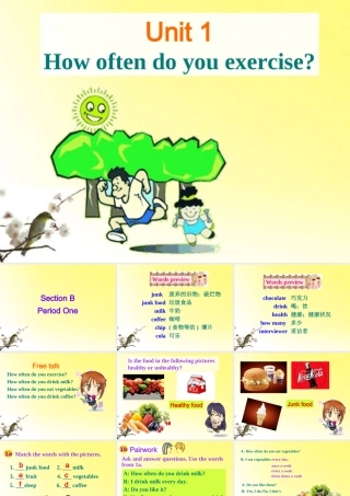 八年级英语上册 Unit1sectionBperiod课件 人教新目标版 课件