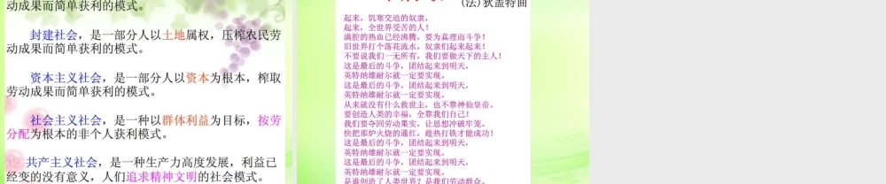 八年级历史与社会下册 7.2 工人的斗争与马克思主义的诞生课件 人教版 课件