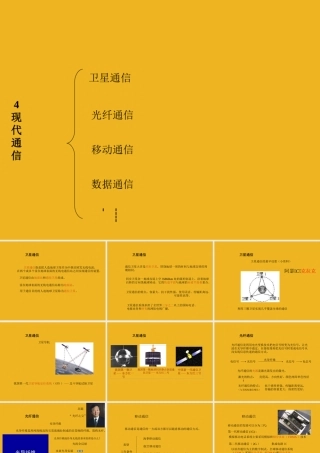 八年级科学下册 第五章第四节现代通信课件 华东师大版 课件