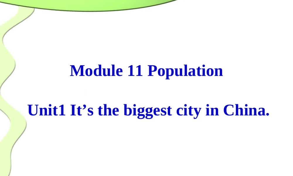 九年级英语上册 Module11 Unit1课件 外研版 课件