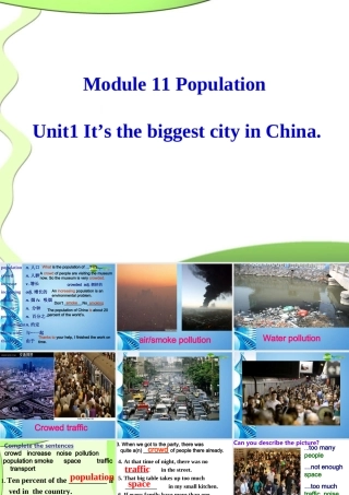 九年级英语上册 Module11 Unit1课件 外研版 课件