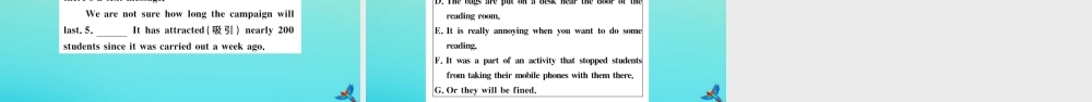 九年级英语全册 Unit 7 Teenagers should be allowed to choose their own clothes Seif Check习题课件 (新版)人教新目标版 课件
