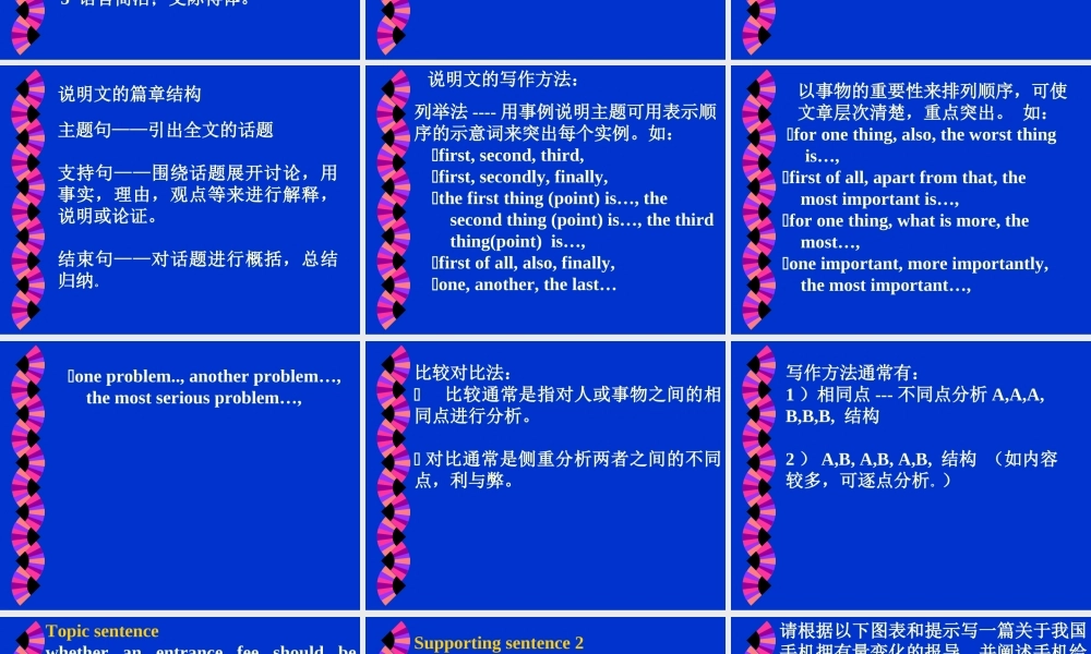 开放性写作高三英语课件 北师大版 课件