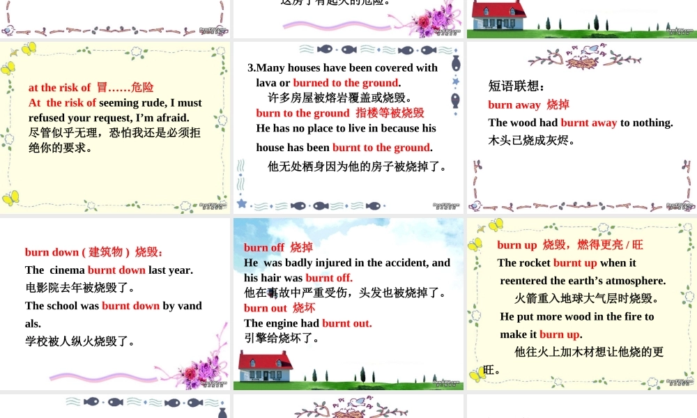 广东地区高二英语Module6 Unit5 Language points课件 人教实验版 课件