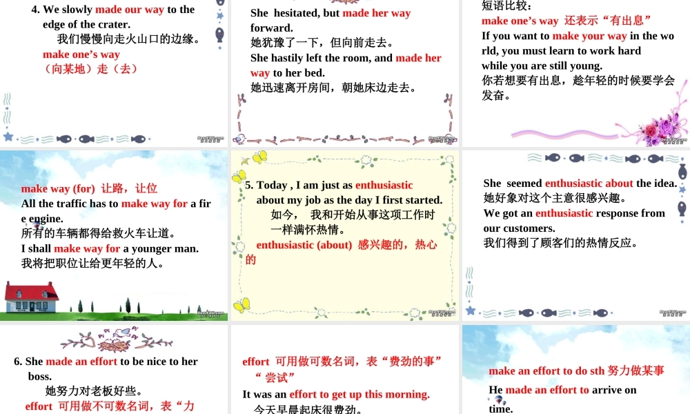 广东地区高二英语Module6 Unit5 Language points课件 人教实验版 课件