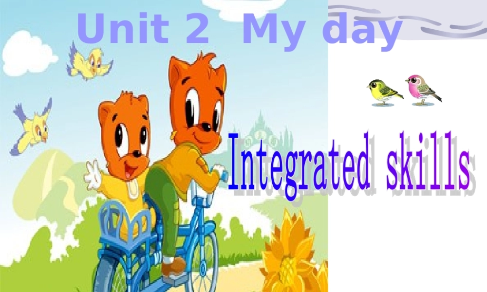 七年级英语上册Unit2 Intergrated skills1 课件牛津版 课件