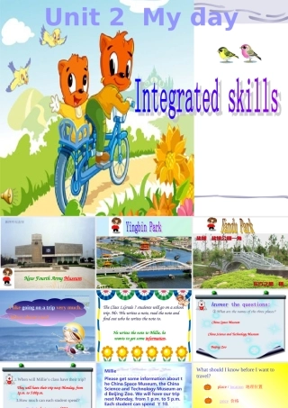 七年级英语上册Unit2 Intergrated skills1 课件牛津版 课件