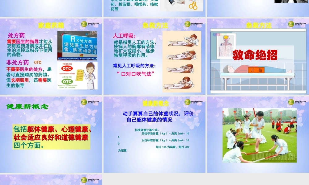 八年级生物上册 珍爱生命课件 苏教版 课件